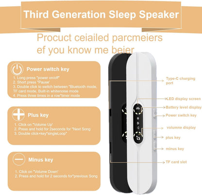 Bone Conduction Sleep Speaker