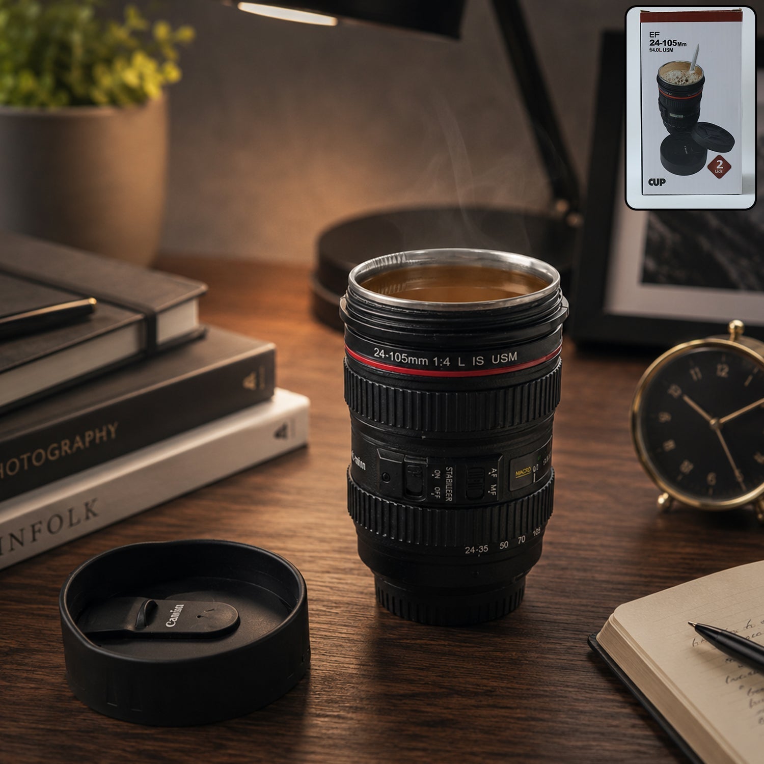 Camera Lens Coffee Mug| 350ML GranVio