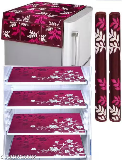 Fridge Cover Set Double Door