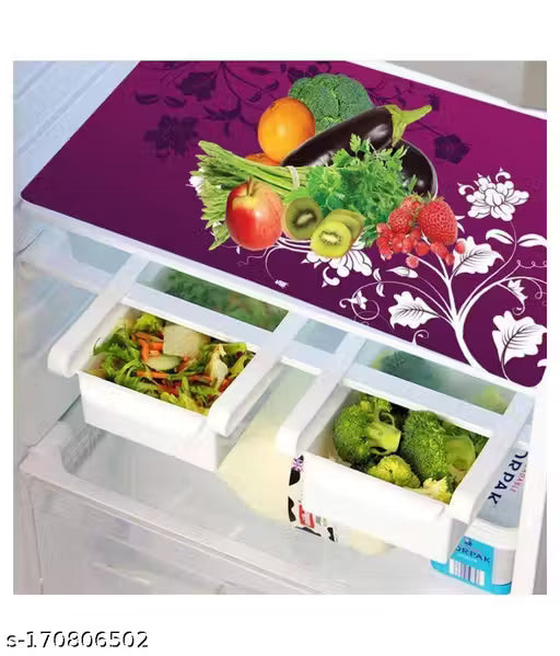 Fridge Cover Set Double Door